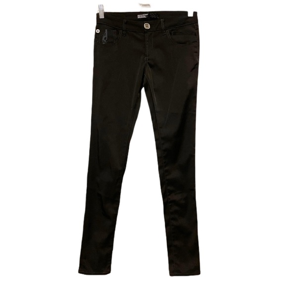 Jeanseng Outfit Royale (YOOX) Black Skinny Pants - Picture 1 of 12
